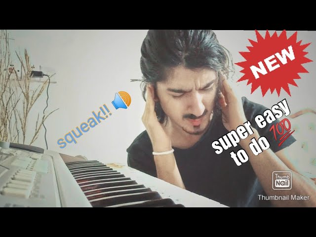 HOW TO FIX SQUEAKY KEYS IN PIANO!!