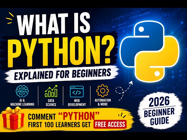 What is Python? | The Best Programming Language for Beginners (2026)