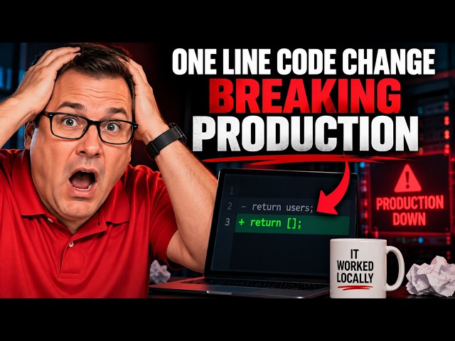 Developer DESTROYS production with a ONE Line Code Change!