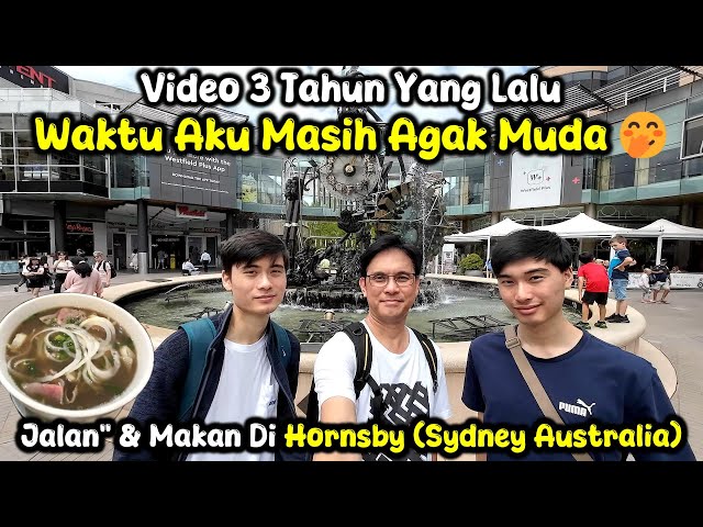 Video When I Was Younger 🤭 Walking Around & Eating In Hornsby (Sydney Australia) With My Kids