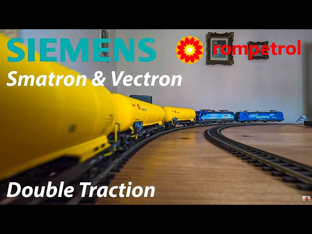 Roco Siemens Smartron & Siemens Vcetron Double Traction Oil Tanker