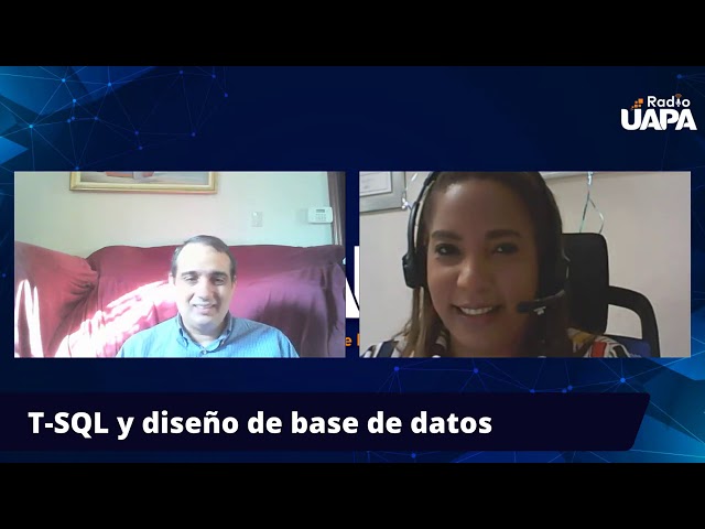 Clase Abierta. Radio UAPA .  Transact-SQL (T-SQL) y diseño de bases de datos