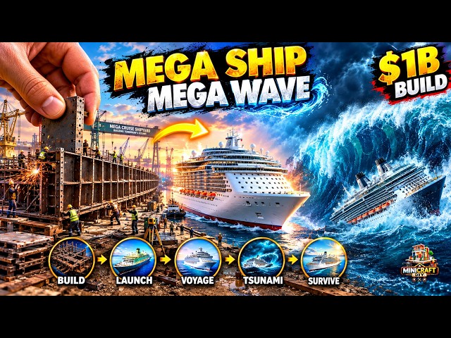 From Raw Steel to a Luxury Mega Cruise Ship in Miniature