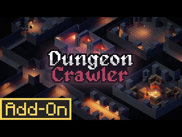 Dungeon Crawler Add-On | Minecraft Marketplace | Showcase