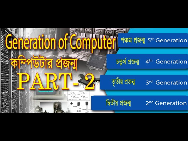 Generation of Computer Part-2 || Computer Guru || Basic Computer Tutorial 2020