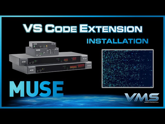 VS Code Extension - Installation | MUSE