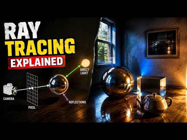 Ray Tracing Explained — How Do Games Create Realistic Lighting? 🎮💡