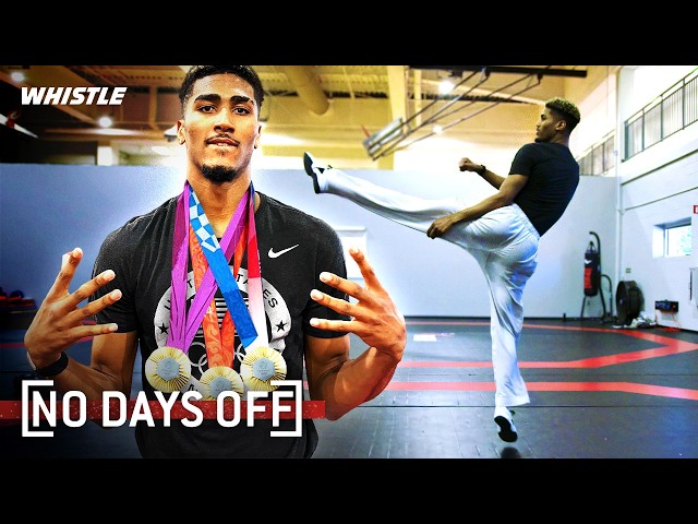 World’s TOUGHEST Taekwondo Fighter!? 😳 CJ Nickolas Is Going For GOLD!