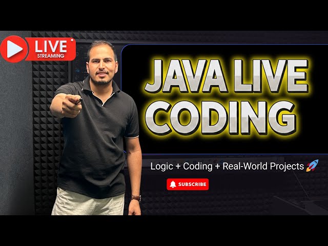 java live coding (switch case in java )