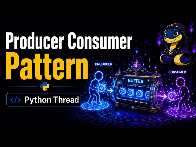 Producer  Consumer Pattern with Python Thread