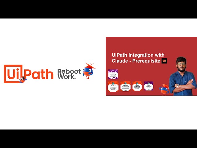 UiPath Tutorial | Introduction to Claude AI Integration with UiPath - Prerequisite & Initial Set-Up