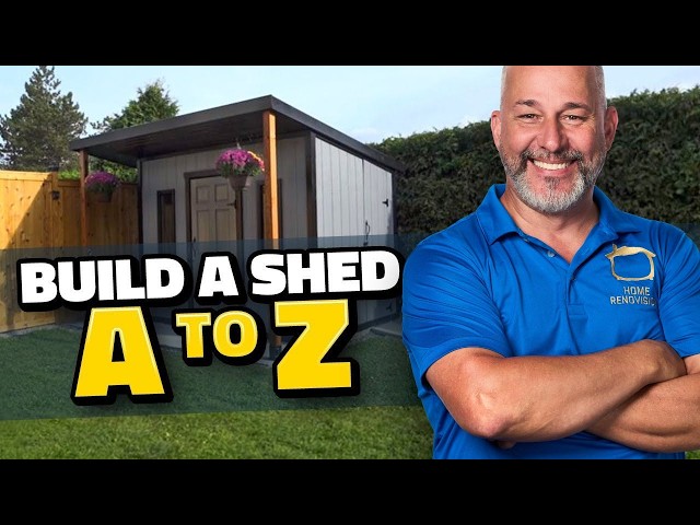 DIY How to Build a Shed A to Z