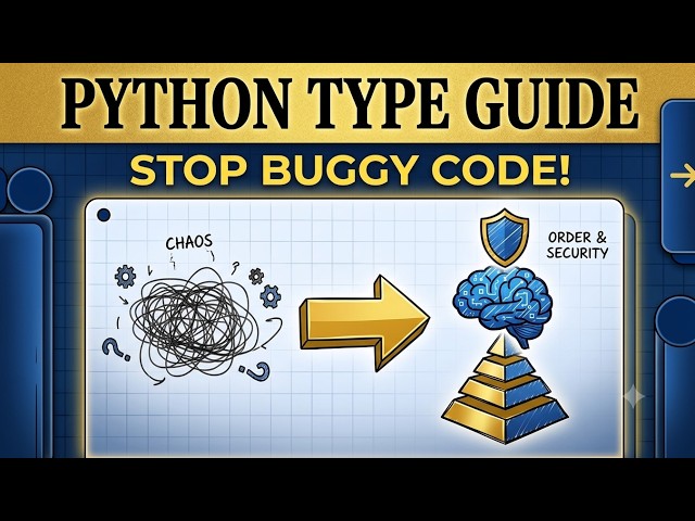 Python Type Hints Explained: Master the Python Type System 🚀 | TypeVar, Generics, Protocol & More