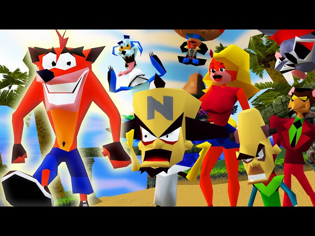 Crash Bandicoot SURREALISTA! 🐭📦🍎 | animación/parodia de DavuuWart
