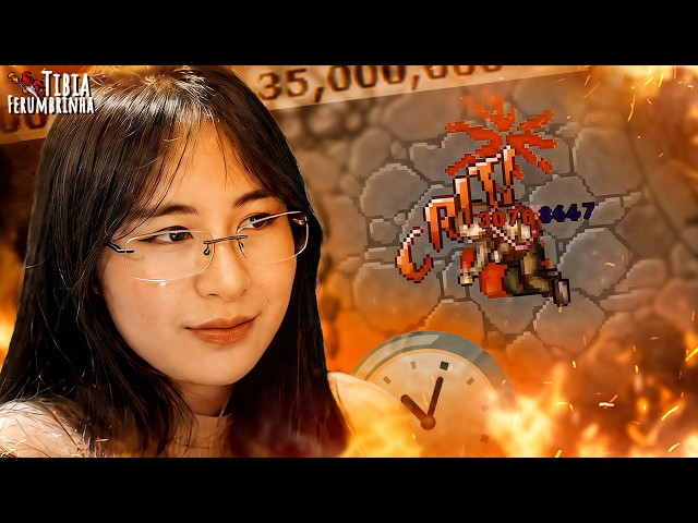 CHARACTER ON THE BAZAAR FOR 35 MILLION TIBIA COINS | THE TIME-TRAVELING TIBIAN ⏱️ | #tibiaferumbr...