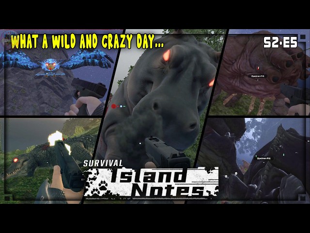 Island Notes S2 E5: Elite Crocodile & Hippo But That Mutant Eagle Was Worse Than Them All!