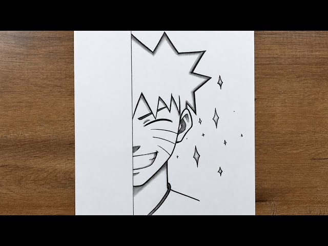 How to Draw Naruto Easy | Step-by-Step Anime Drawing Tutorial