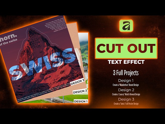 Level Up Your Designs with Affinity Cutout Text: Go Beyond Basics