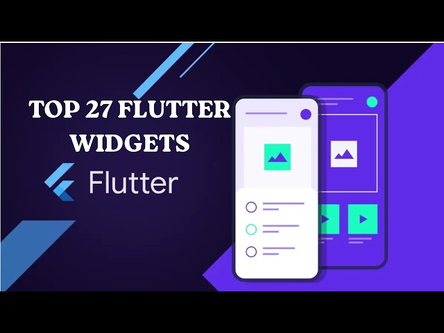 27 Must-Know Flutter Widgets for Beginners! 🔥 (Free Source Code)
