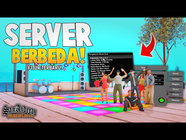 GTA SAMP ROLEPLAY SERVER WITH AWESOME FEATURES!! INDONESIAN GTA SAMP ROLEPLAY SERVER REVIEW