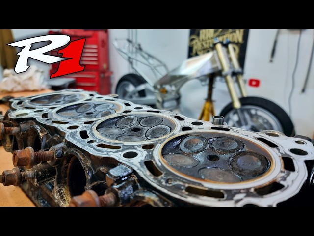 Restoration Of An Abandoned Yamaha R1 - Genuine Barn Find! - Part 4
