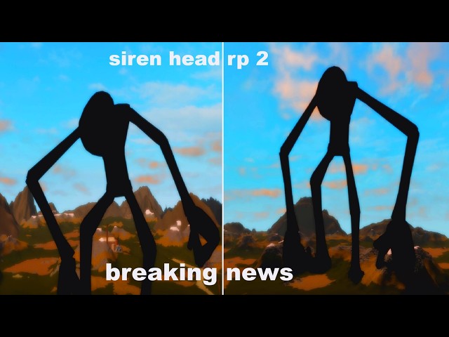 How to get BREAKING NEWS BADGE and MORPH in SIREN HEAD RP 2 [HUGE UPDATE] ROBLOX