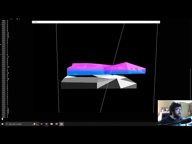 [Untitled 3D C Project] Some Collision and Mesh System Work