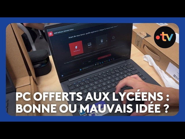 Free laptops for high schoolers: over half a million devices gifted to students in the Grand Est ...