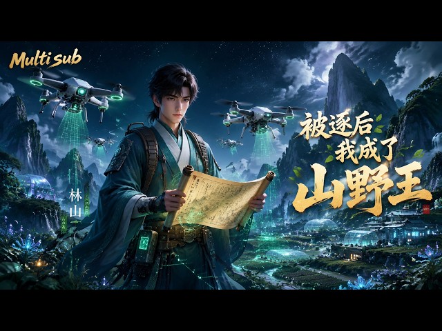 【AI anime】💥💥💥被逐出师门他反手掏出科技黑外挂！无人机寻灵、土壤检测仪，强行修仙致富！《被逐后我成了山野王》 #国产动漫#次元动漫  #破界 #動漫