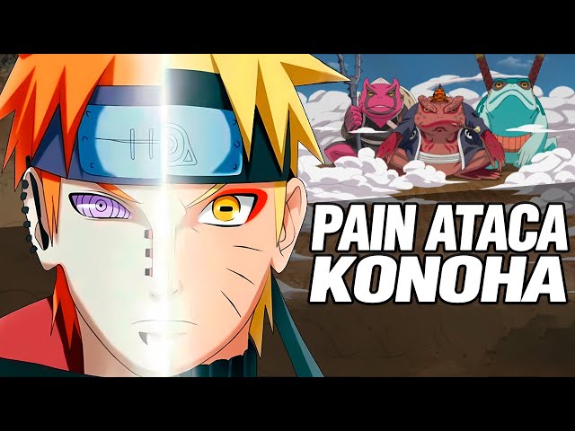 🔴Pain Invade Konoha: La Historia COMPLETA en 1 VIDEO | Naruto Shippuden