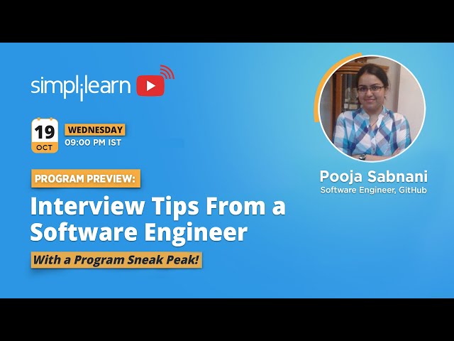 🔥Interview Tips to Land a Software Developer Job | Software Developer Interview 2026 | Simplilearn