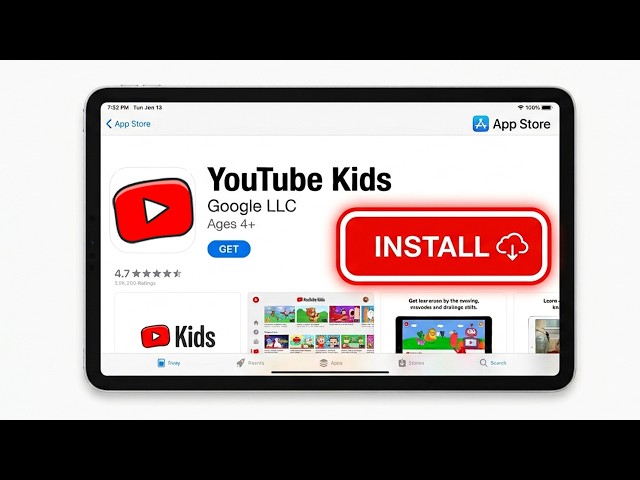 Download YouTube Kids App on iPad | Install YouTube Kids on iPad and iPhone