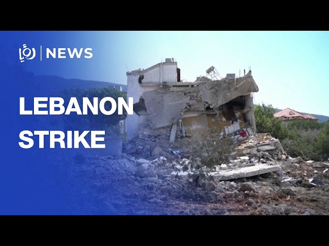 Aftermath of deadly 'Israeli' strike on southern Lebanon