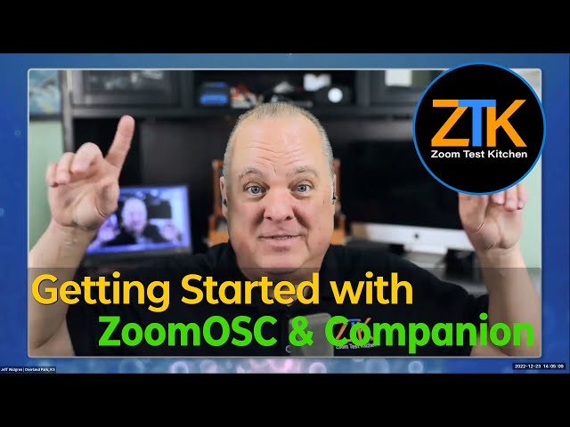 Getting Started with ZoomOSC & Companion