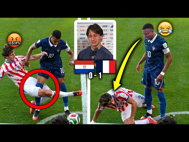 ¡Los hizo LLORAR! ¡Mbappé DESTRUYE a Paraguay tras su juego SUCIO contra Francia! 😈🇫🇷🇵🇾