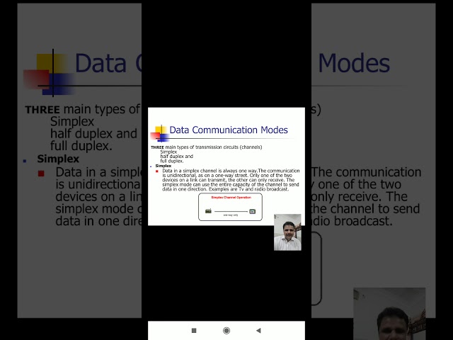 Data transmission P1, simplex, duplex and half duplex transmission, serial and parallel transmission