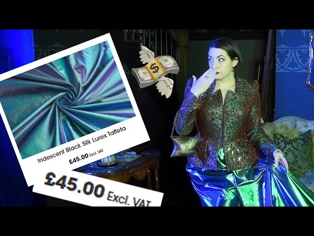 Making A Most Expensive Skirt // Iridescent Taffeta