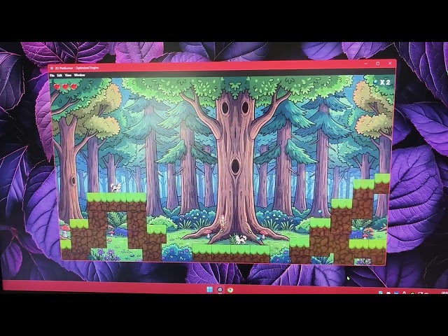 2D Fantasy Woods Elf Platformer-prototype [Html5+Javascript+PaintdotNet]