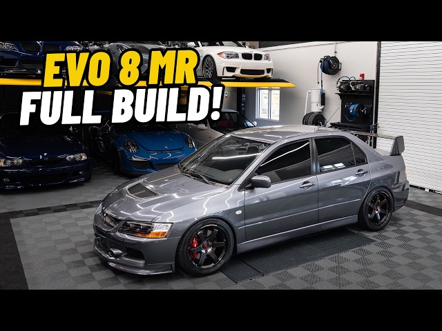 Building a Mitsubishi Lancer Evo 8 in 20 Minutes!