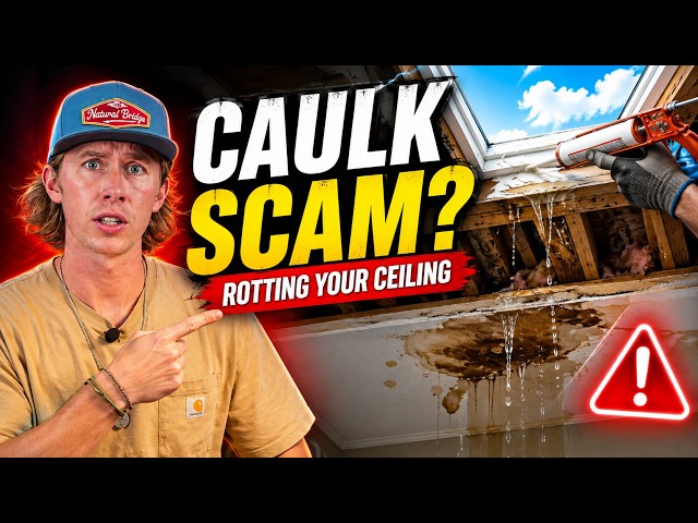 The Skylight "Caulk" SCAM: Why Your Roofer is ROTTING Your Ceiling