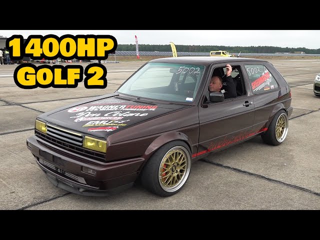 1400HP Volkswagen Golf 2 R33 Turbo! 💥 FASTEST Golf 2 in the WORLD! 💥