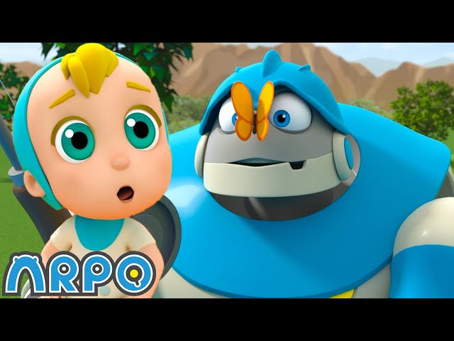 A Spring Picnic's Disaster! | ARPO | Educational Kids Videos | Moonbug Kids