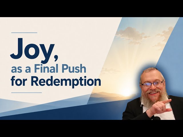 Joy, as a Final Push for Redemption