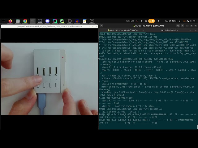 CircuitPython on the Teenage Engineering SP-1 #adafruit