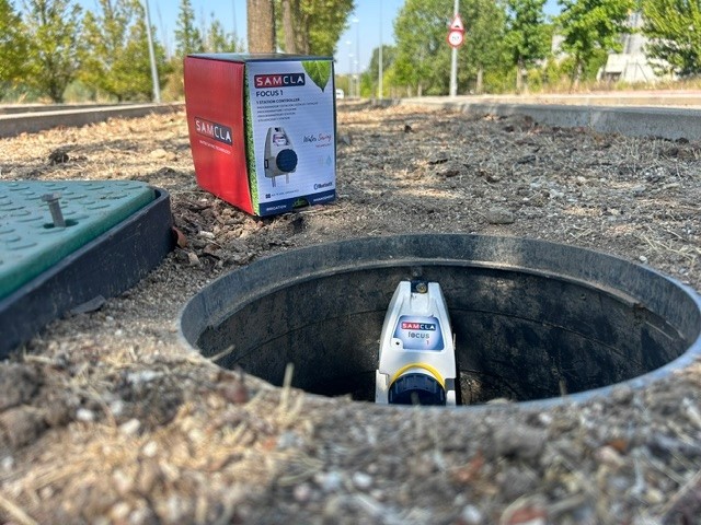Discover the SAMCLA FOCUS battery-powered irrigation controller