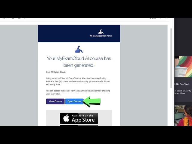 How to generate coding practice exam at MyExamCloud AI Exam Generator?