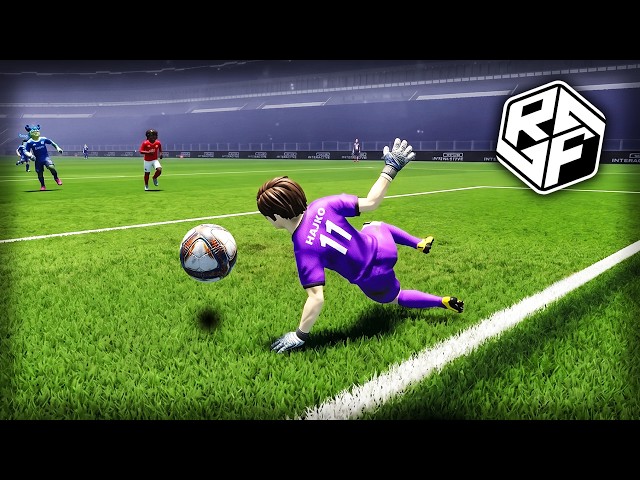 I Was GK for the DEVELOPERS' Team in Real Futbol X!
