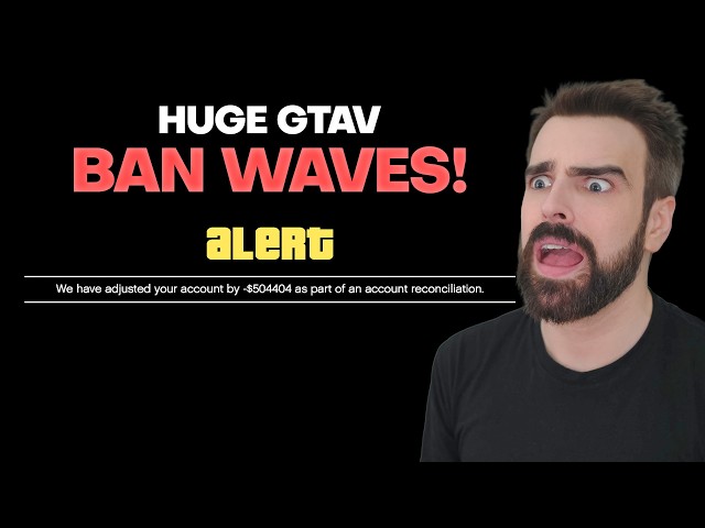 GTA Online's Ban Wave has BEGUN | Rockstar News