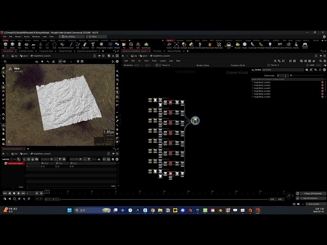 Houdini: Auto LiDAR Import & Setup