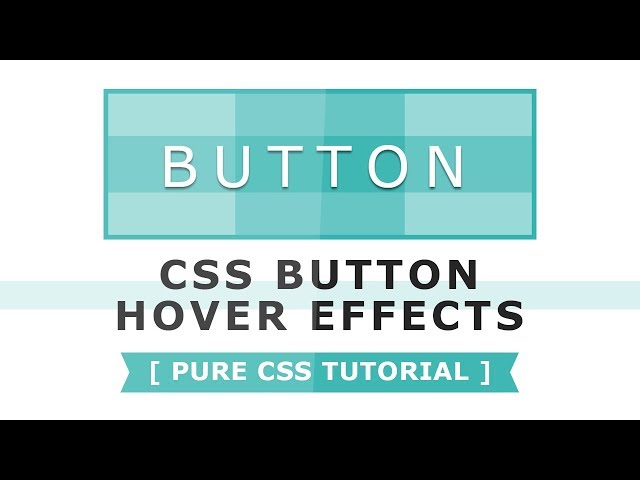 Css Button Hover Effects - Css Hover Effects - Tutorial